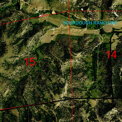 Wyoming State Forestry Division Crook County Ortho 6 digital map