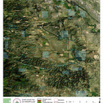 Wyoming State Forestry Division Crook County Ortho 8 digital map