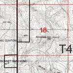 Wyoming State Forestry Division Crook County Topo 13 digital map
