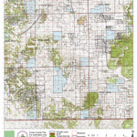 Wyoming State Forestry Division Crook County Topo 15 digital map