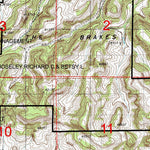 Wyoming State Forestry Division Crook County Topo 8 digital map
