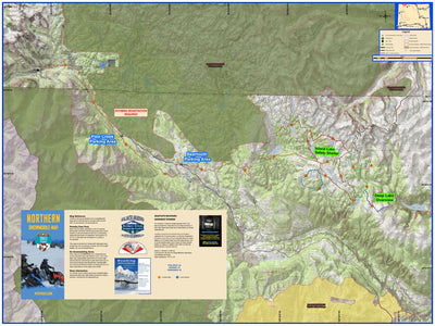 Wyoming State Parks Beartooth GeoPDF 2024 digital map