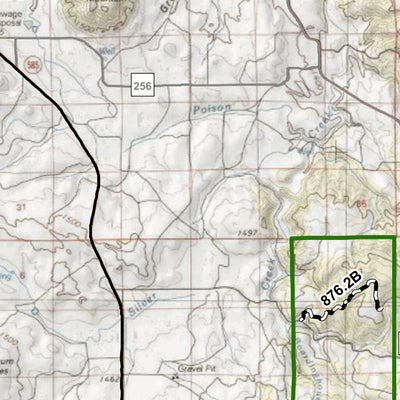 Wyoming State Parks Blackhills digital map