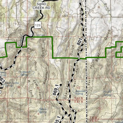 Wyoming State Parks Blackhills digital map