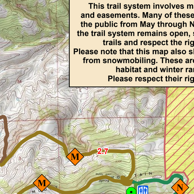 Casper Mountain - 2026 Snowmobile - GeoPDF Preview 2