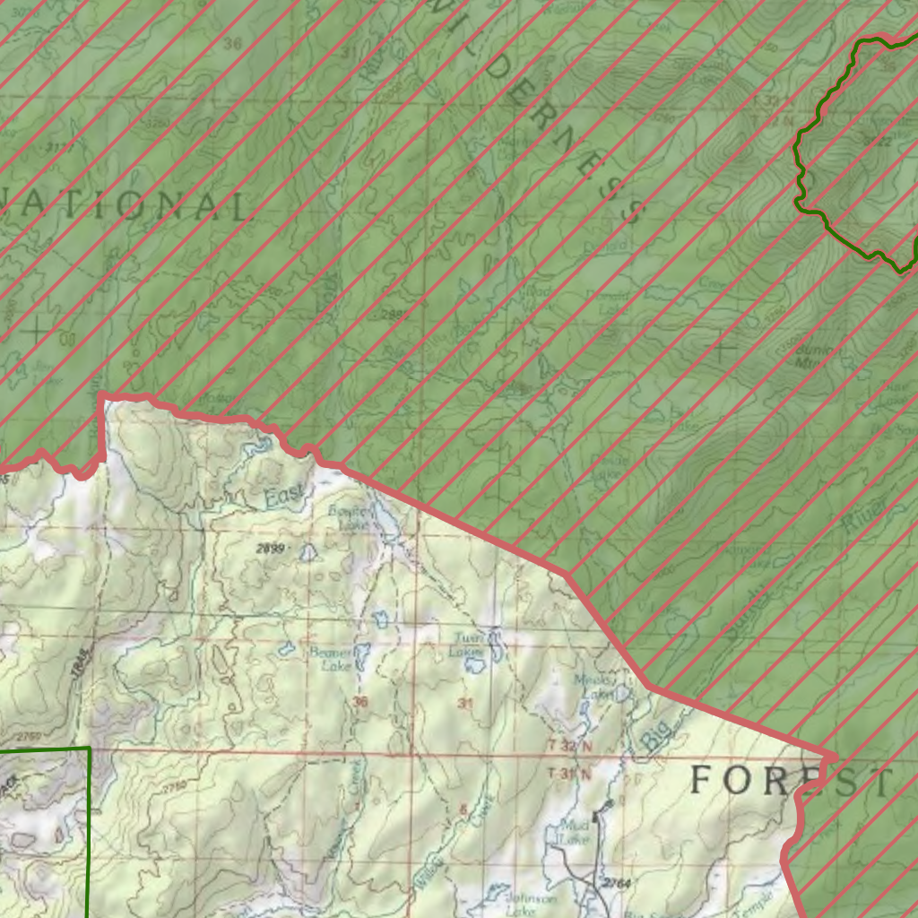 Continental Divide Lander - 2026 Snowmobile - GeoPDF Map by Wyoming ...