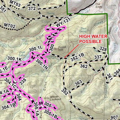Shoshone South - Lander - 2025 ORV - GeoPDF Preview 3
