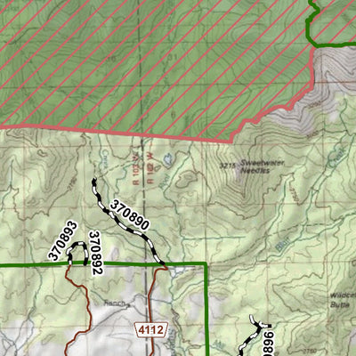 Wyoming State Parks Lander Area digital map