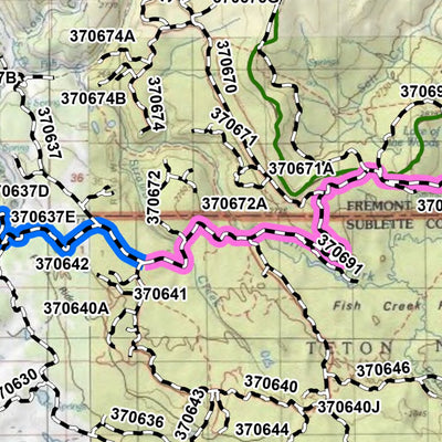 Pinedale - Dubois - 2025 ORV - GeoPDF Preview 3