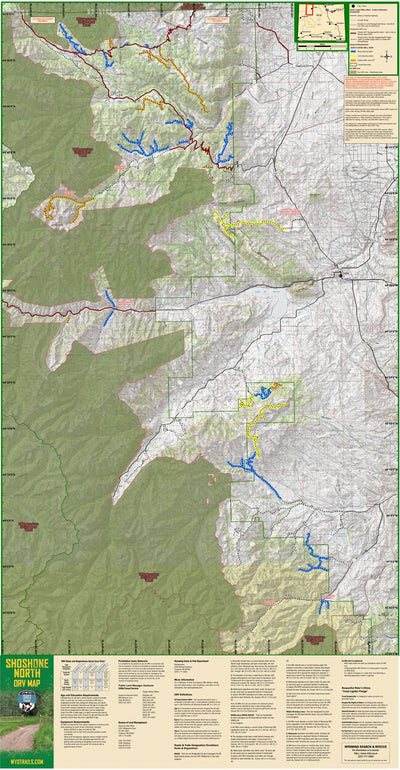 Shoshone North - Cody - 2025 ORV - GeoPDF Preview 1