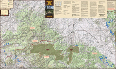 Wyoming State Parks Sierra Range digital map