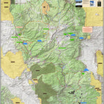 Wyoming State Parks Snowies GeoPDF 2024 digital map