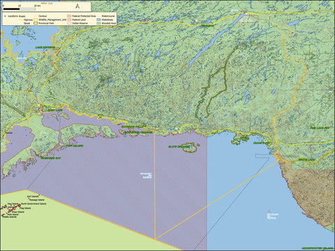 Ontario - Wildlife Management Unit (WMU) - 21A Preview 1