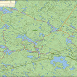 Xavier Maps Algonquin Provincial Park - Central East Part 1 digital map