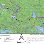 Xavier Maps Algonquin Provincial Park - Central East Part 10 bundle exclusive