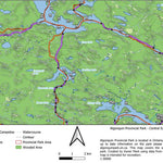 Xavier Maps Algonquin Provincial Park - Central East Part 2 bundle exclusive