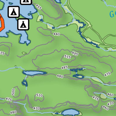 Xavier Maps Algonquin Provincial Park - Central East Part 2 bundle exclusive