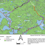 Xavier Maps Algonquin Provincial Park - Central East Part 3 bundle exclusive