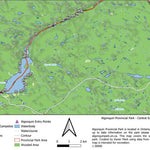 Xavier Maps Algonquin Provincial Park - Central East Part 7 bundle exclusive