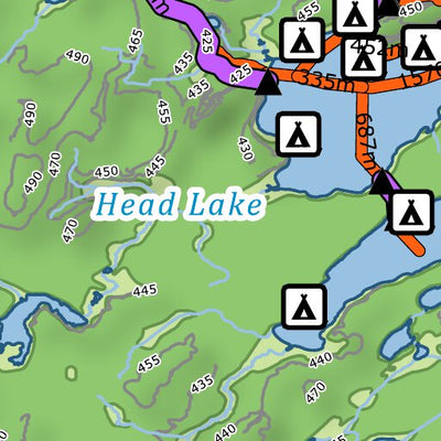 Xavier Maps Algonquin Provincial Park - Central West Part 1 bundle exclusive