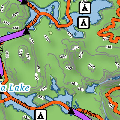 Xavier Maps Algonquin Provincial Park - Central West Part 13 bundle exclusive