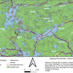 Xavier Maps Algonquin Provincial Park - Central West Part 4 bundle exclusive