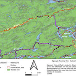 Xavier Maps Algonquin Provincial Park - Central West Part 5 bundle exclusive