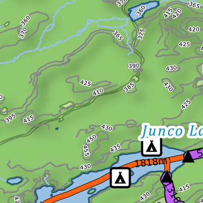 Xavier Maps Algonquin Provincial Park - Central West Part 5 bundle exclusive