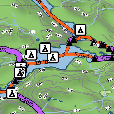 Xavier Maps Algonquin Provincial Park - Central West Part 6 bundle exclusive