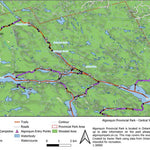 Xavier Maps Algonquin Provincial Park - Central West Part 7 bundle exclusive