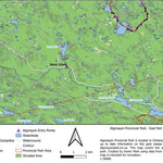Xavier Maps Algonquin Provincial Park -  East Part 1 bundle exclusive