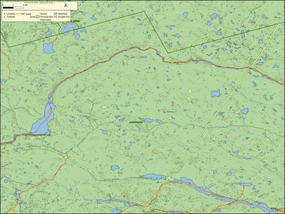 Xavier Maps Algonquin Provincial Park - East Part 1 digital map