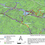 Xavier Maps Algonquin Provincial Park -  East Part 2 bundle exclusive