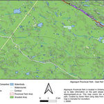 Xavier Maps Algonquin Provincial Park -  East Part 3 bundle exclusive