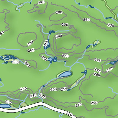 Xavier Maps Algonquin Provincial Park -  East Part 3 bundle exclusive