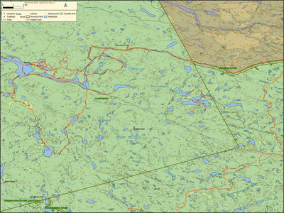 Xavier Maps Algonquin Provincial Park - East Part 3 digital map