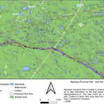 Xavier Maps Algonquin Provincial Park -  East Part 4 bundle exclusive