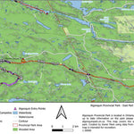 Xavier Maps Algonquin Provincial Park -  East Part 6 bundle exclusive