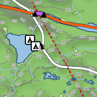 Xavier Maps Algonquin Provincial Park -  East Part 6 bundle exclusive