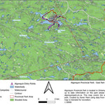 Xavier Maps Algonquin Provincial Park -  East Part 7 bundle exclusive