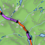 Xavier Maps Algonquin Provincial Park -  Lower South Map Part 1 bundle exclusive