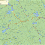 Xavier Maps Algonquin Provincial Park - South Map Part 2 digital map