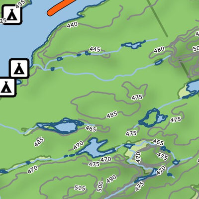 Xavier Maps Algonquin Provincial Park - Upper South Part 1 bundle exclusive