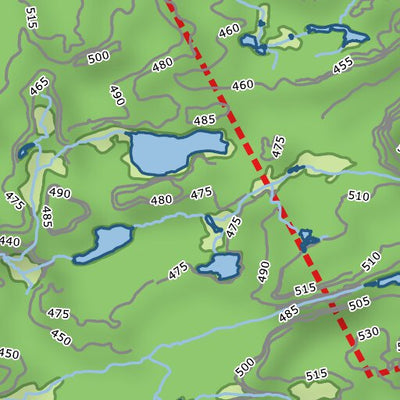 Xavier Maps Algonquin Provincial Park - Upper South Part 1 bundle exclusive