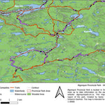 Xavier Maps Algonquin Provincial Park - West Part 10 bundle exclusive