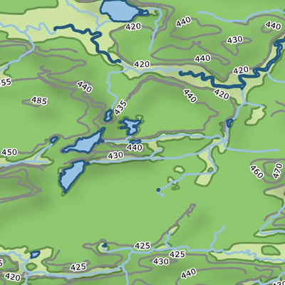 Xavier Maps Algonquin Provincial Park - West Part 11 bundle exclusive