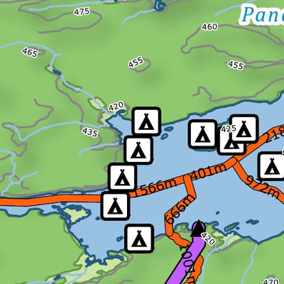 Xavier Maps Algonquin Provincial Park - West Part 12 bundle exclusive