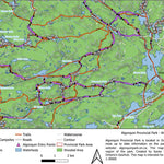 Xavier Maps Algonquin Provincial Park - West Part 14 bundle exclusive