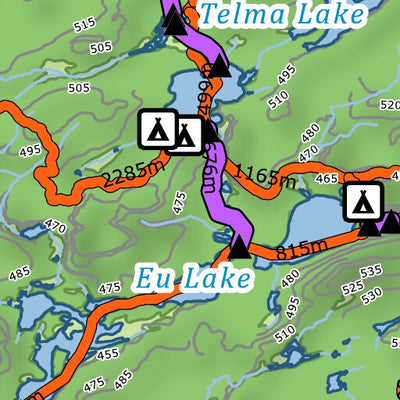 Xavier Maps Algonquin Provincial Park - West Part 14 bundle exclusive