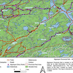 Xavier Maps Algonquin Provincial Park - West Part 15 bundle exclusive